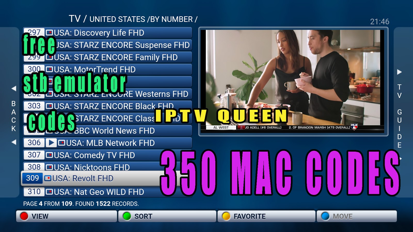 activate mac address from stb emulator